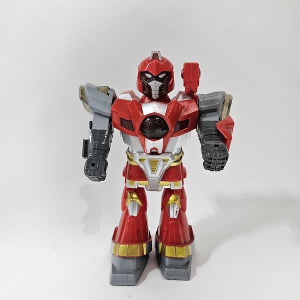 2: 1980's Red Toy Robot