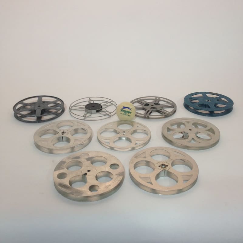 3: Medium Metal 8mm or 16mm Film Reel