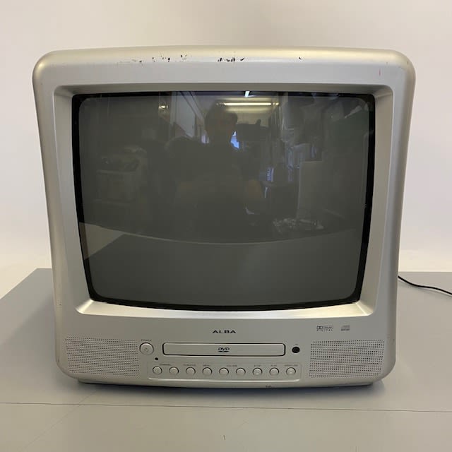 4: Fully Working Alba TVD3408/A Colour TV With Working DVD Player (13.5