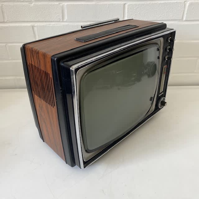 5: Static Only 1960's Philips X 12 T TV