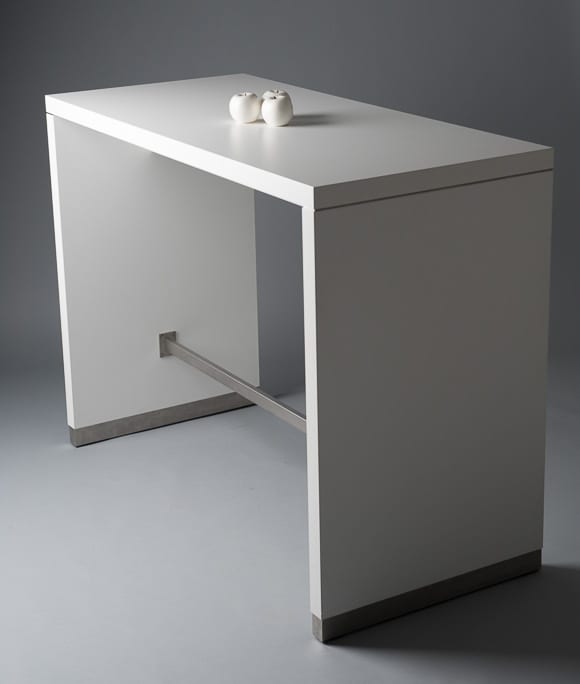 2: White Rectangular Poseur