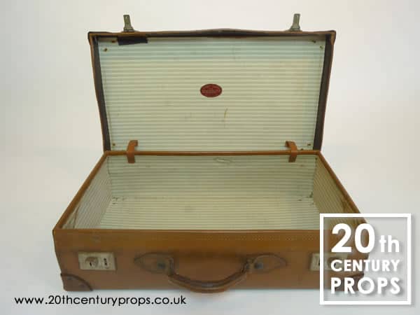 2: Vintage Leather Suitcase