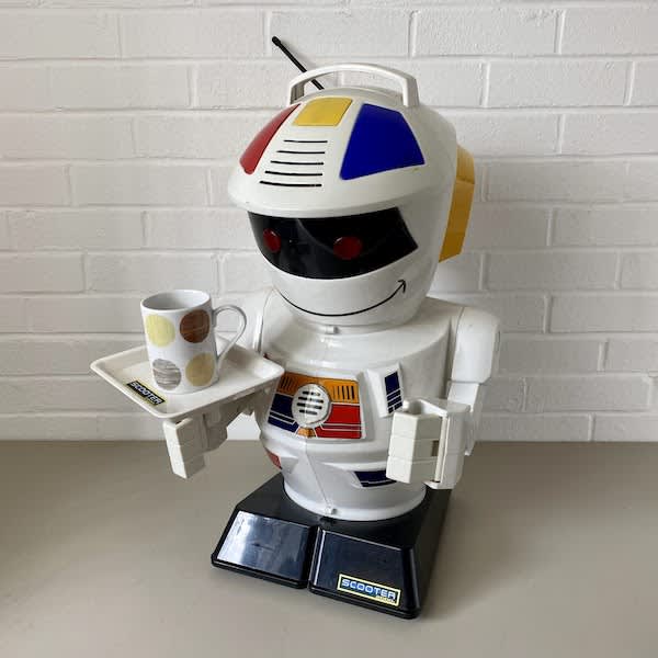 6: Large White Robot