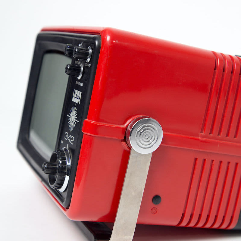 Non Practical Red Mini Vega 342 TV