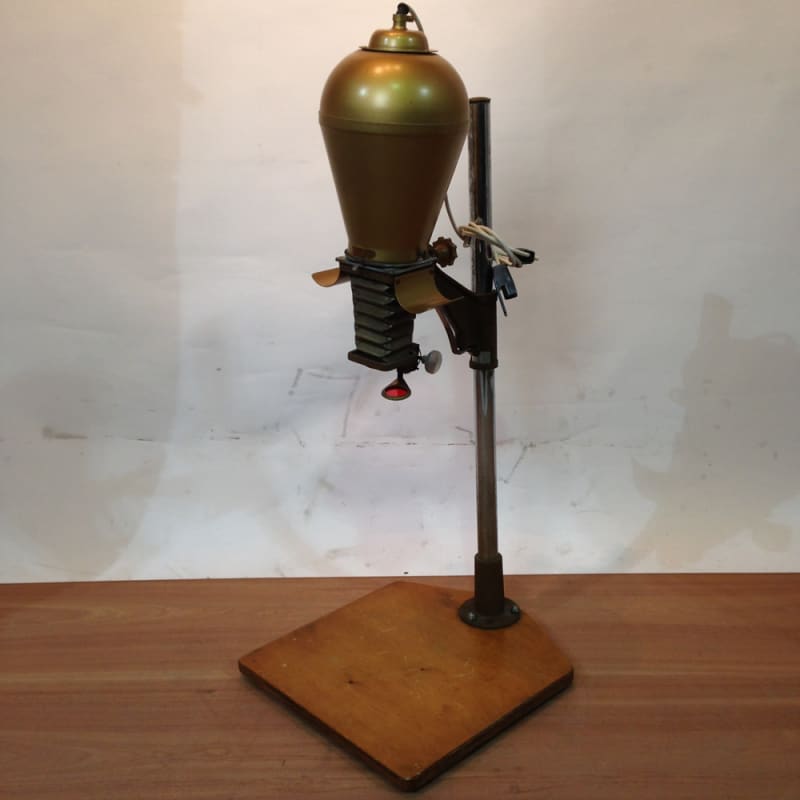 3: Brass Coloured Overhead Photographic Slide Projector/Enlarger (Non Practical)  