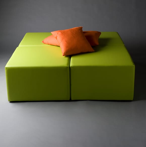 2: Green Squared Daybed