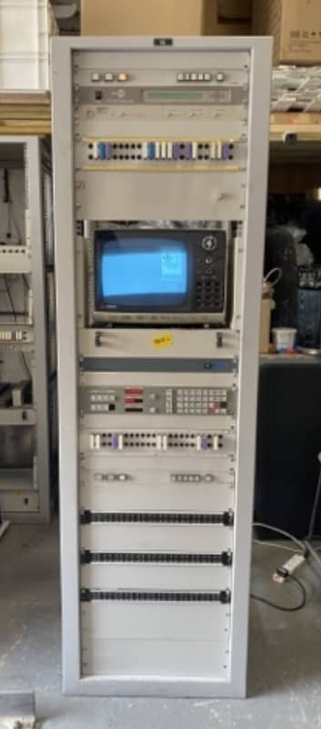 2: Server Rack Number 2, Surveillance/electronic equipment - with working TV monitor