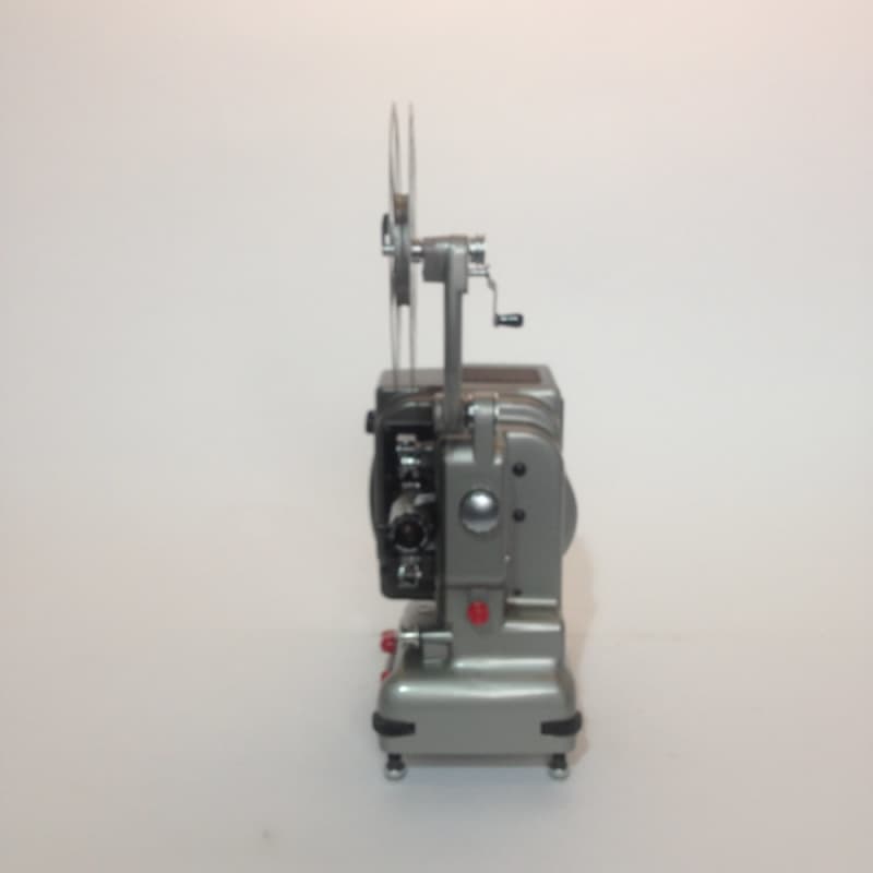 Non Practical Silver and Black Bolex 8mm Film Projector