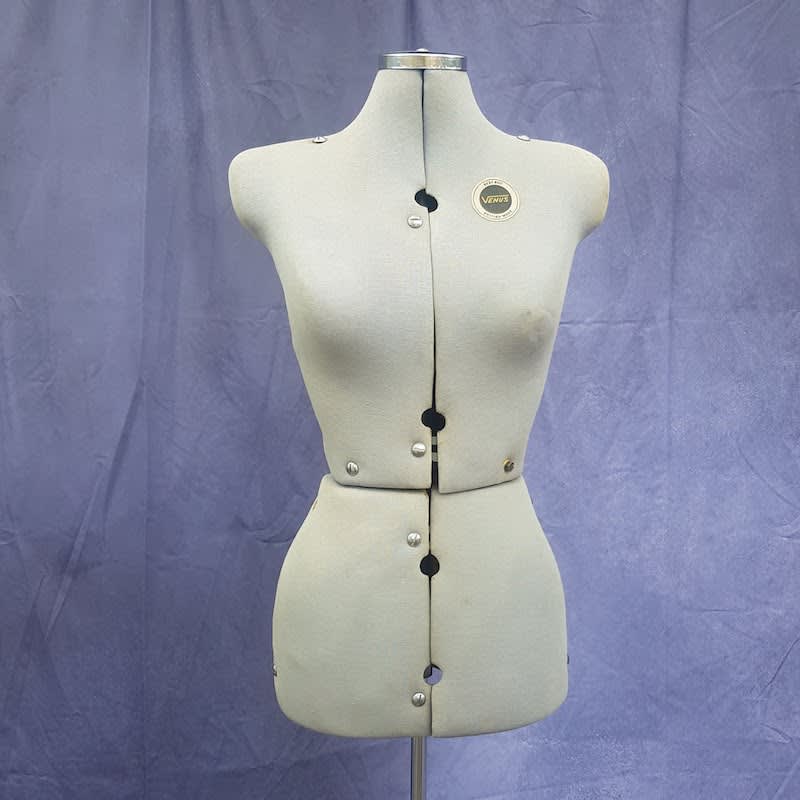 3: Vintage Female Dressmaker Mannequin On Stand