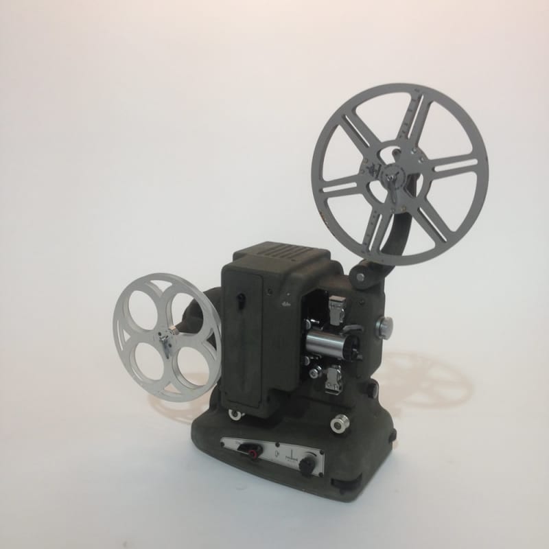 4: Non Practical Dark Grey Bolex 8mm Film Projector