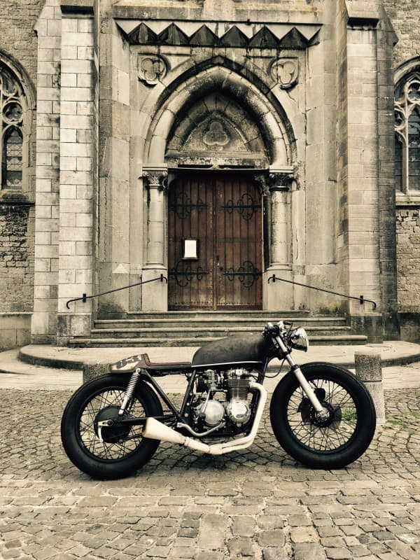 4: Vintage motorcycle