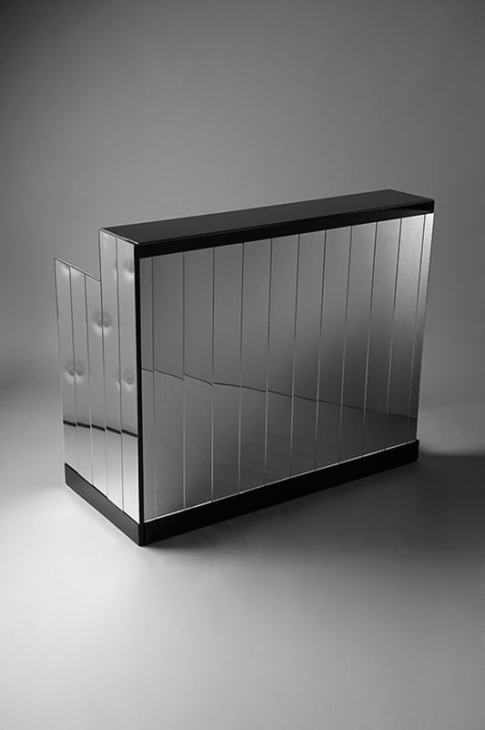 2: Mirrored DJ Booth - Black