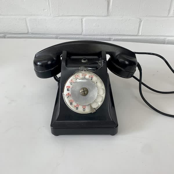 2: Vintage Bakelite Telephone