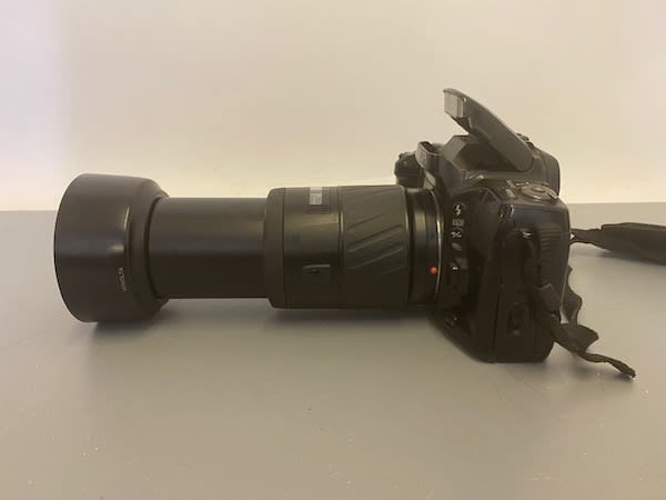 4: Minolta Long Lens Camera With Flash (Non Practical)