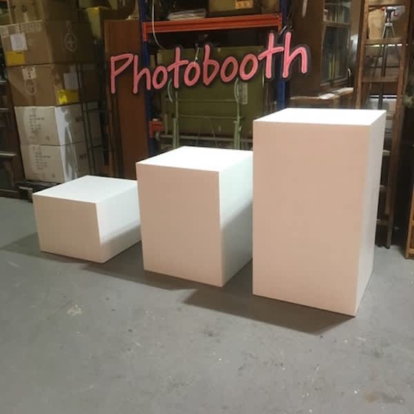3: White Plinth - Large