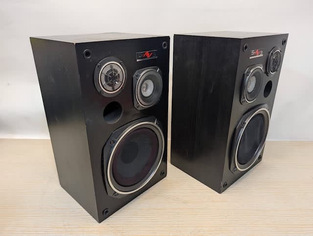 Black JVC S-AV3 Speaker