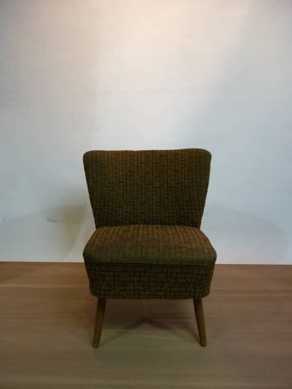 4: 1950's Mid-Century Cocktail Lounge Chair