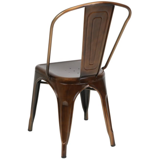 Copper Metal Outdoor Chair