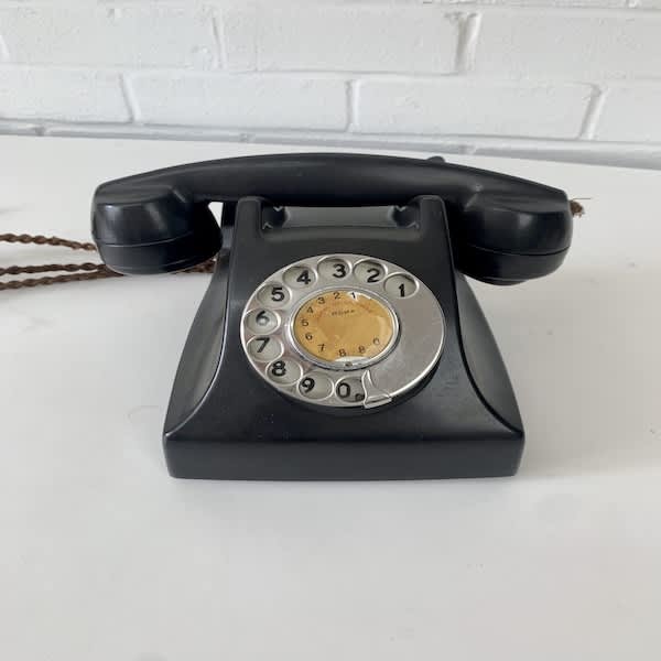 2: Vintage Bakelite Telephone
