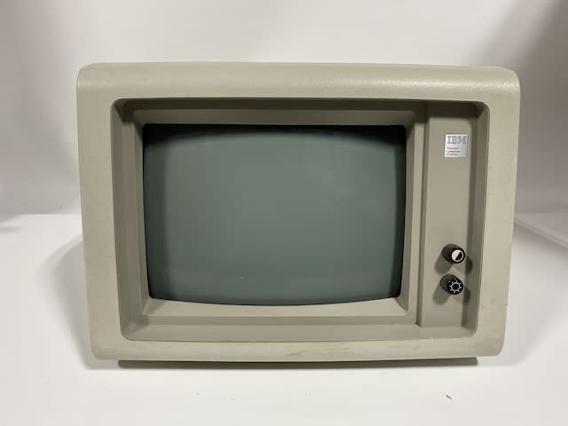 5: IBM PC 5150 Monitor With Keyboard & Mouse (Non Practical) (1981)