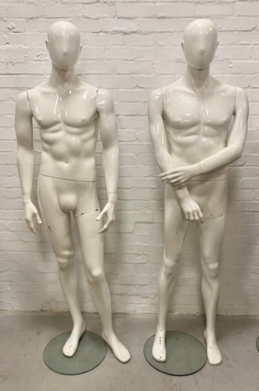 2: Gloss White Male Mannequin