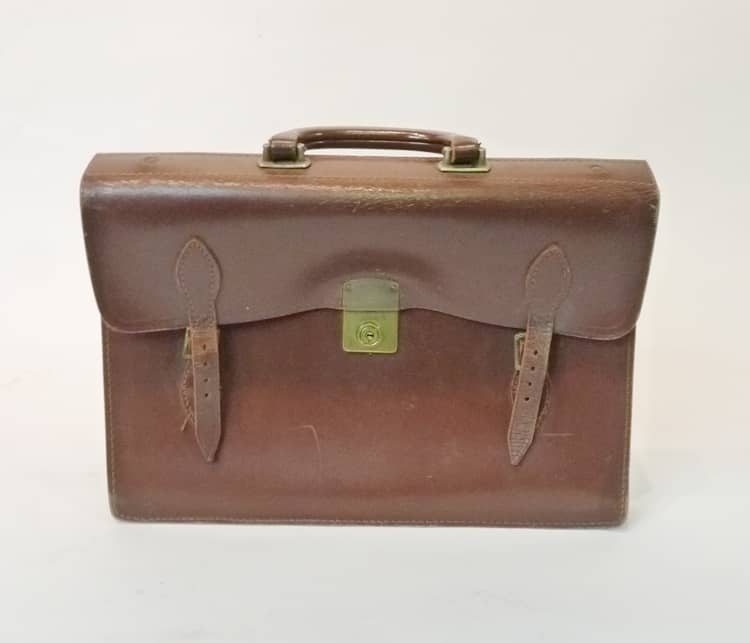 4: Brown Leather Satchel