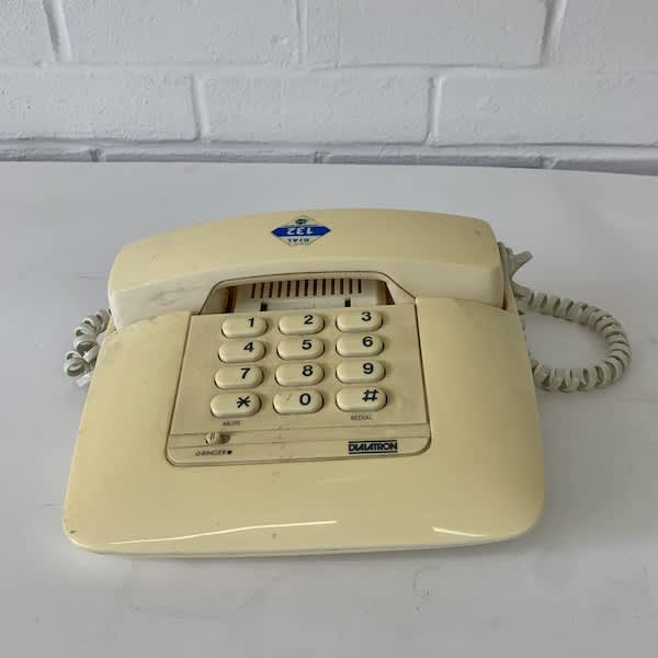3: Cream Dialatron Telephone