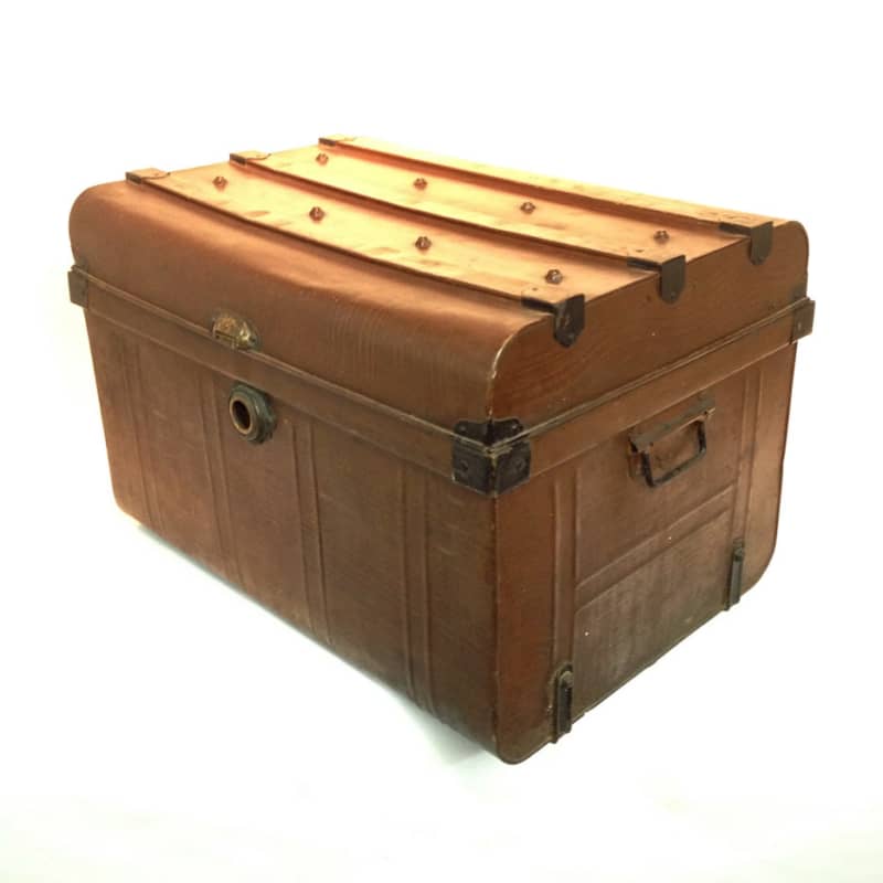 4: Brown Metal Chest