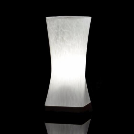 4: Cordless Table Lamp - Decorative Glass Design