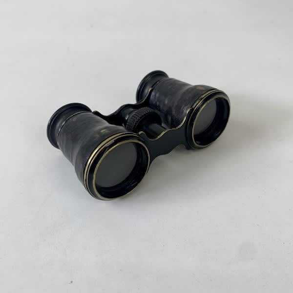 5: Small Vintage Binoculars With Case