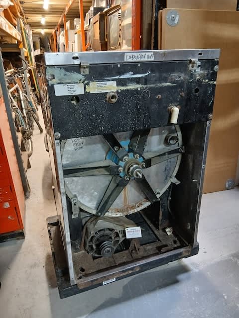 7: Vintage Industrial Launderette Washing Machine