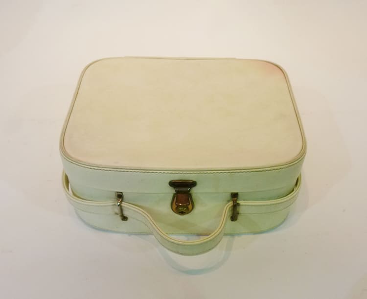 4: Small White Vanity Case