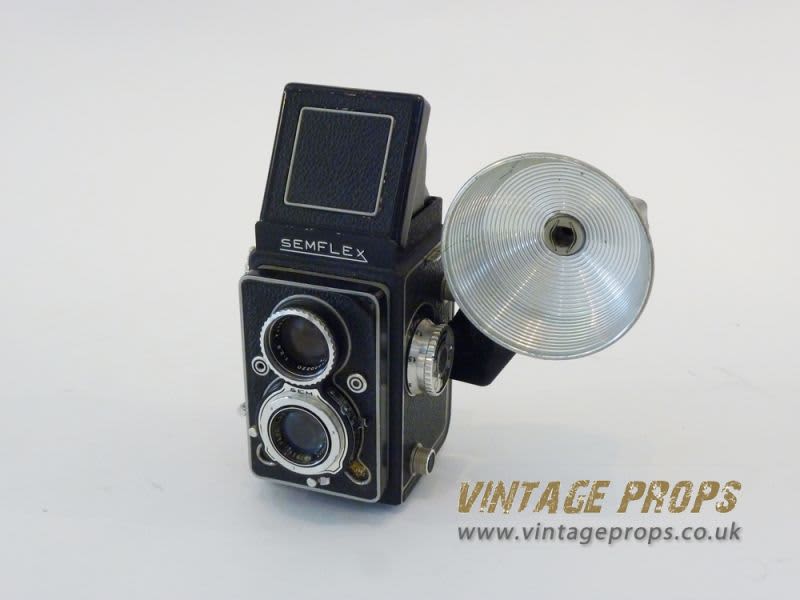 2: Semflex Vintage Camera With Flash Light (Non Practical)