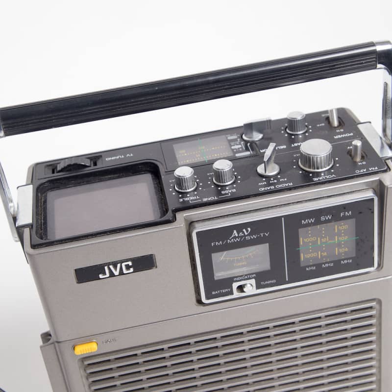 5: Non Practical JVC Mini Portable TV/Radio