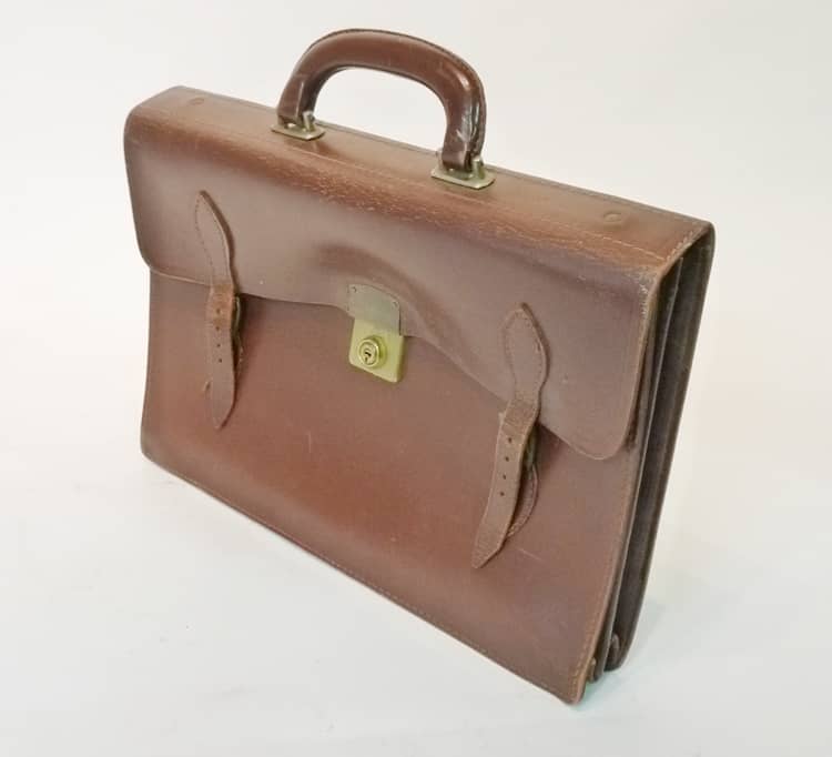 4: Brown Leather Satchel