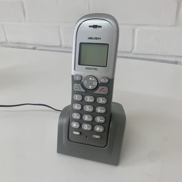 4: Bush Digital Cordless Telephone With Docking Base Unit 