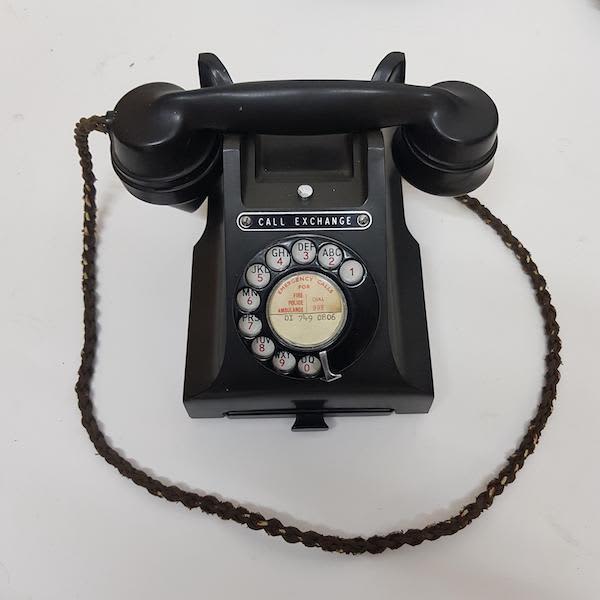 2: Vintage Bakelite Telephone