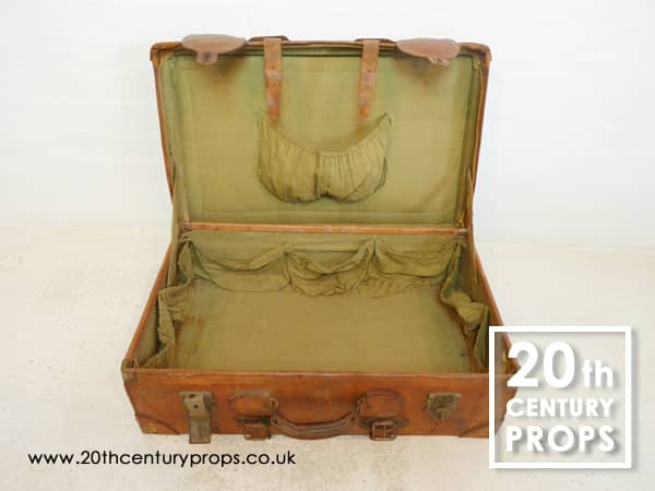 2: Leather Vintage Suitcase