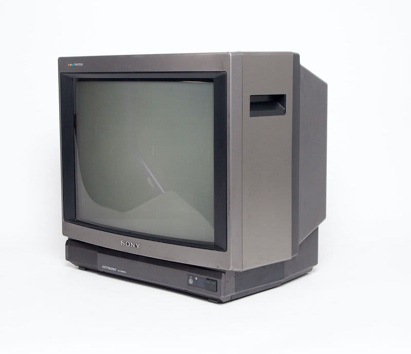 5: Non Practical Grey Sony Trinitron TV