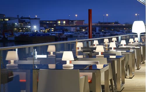 8: Contemporary Cordless Table Lamp by 'FATBOY' - outdoor use