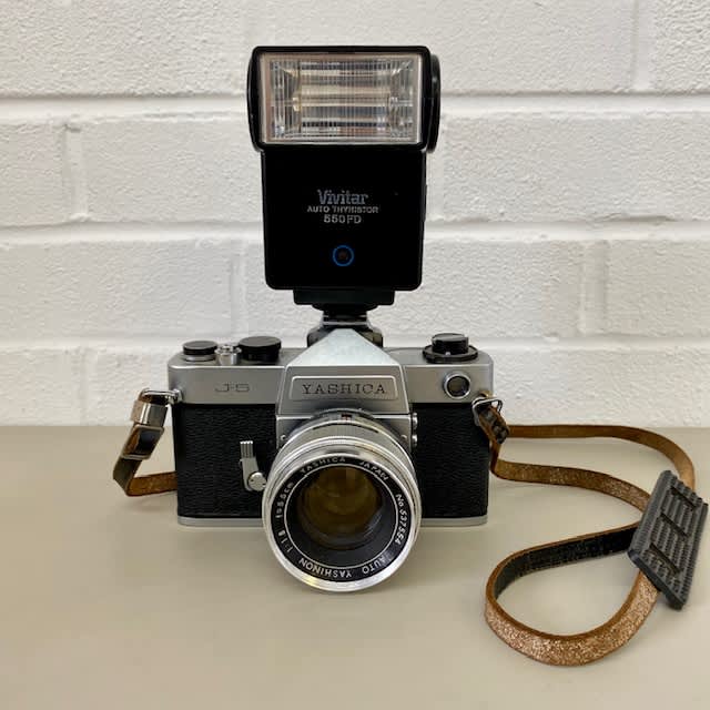 4: Yashica J-5 35mm SLR Paparazzi Camera