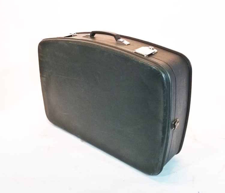 5: Black Hard Shell Suitcase