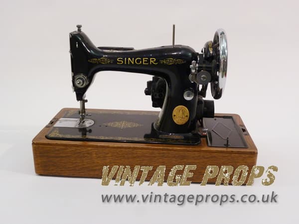 2: Vintage Singer Sewing Machine