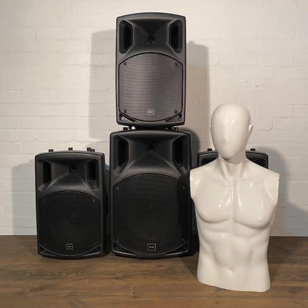 3: Large QTX PA Speaker (Non Practical)