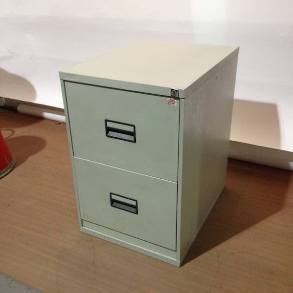 3: 2 Drawer Filing Cabinet