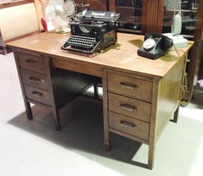 Vintage Oak Desk