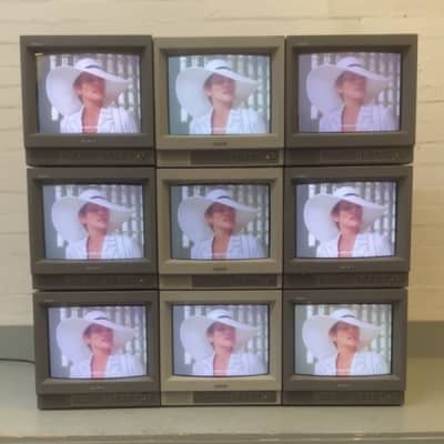 Fully Working Retro CRT Sony Professional Colour Monitors