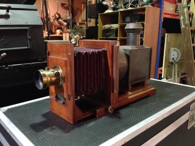 Vintage Plate Camera / Projector With Tripod (Non Practical)