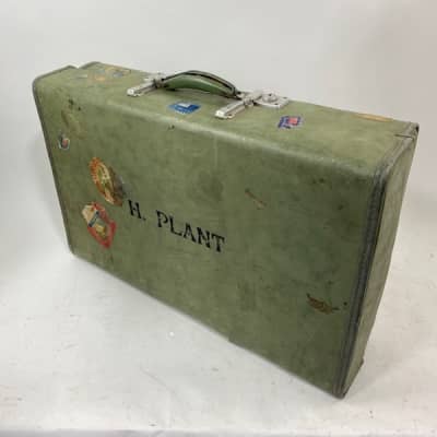 Green Vintage Suitcase