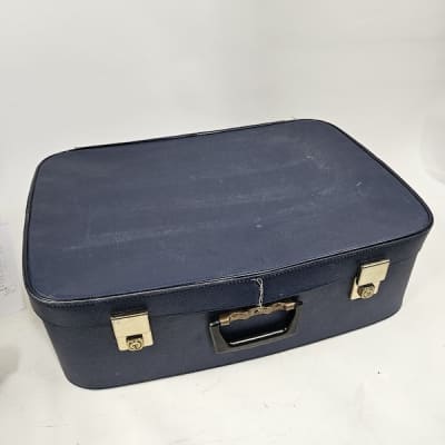Navy Blue Suitcase